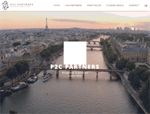 Tablet Screenshot of p2c-partners.com